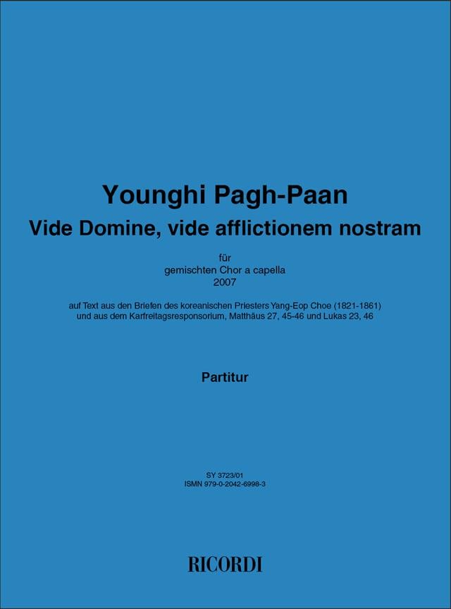 Vide Domine, vide afflictionem nostram